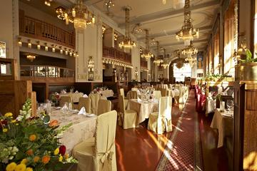 Menu in French Restaurant of Municipal House in Prague