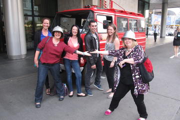 Private Warsaw City Tour in a Communist Fire Van