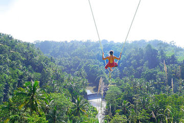 Bali Swing Combine with White Water Rafting