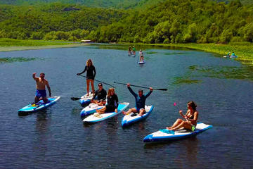Epic Paddleboard (SUP) Tour on Crnojevic River to Skadar Lake