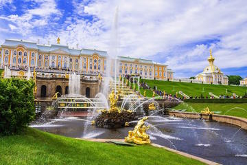 Private Half Day Tour to Peterhof by Hydrofoil from St Petersburg