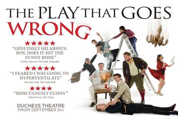 The Play That Goes Wrong Theater Show in London