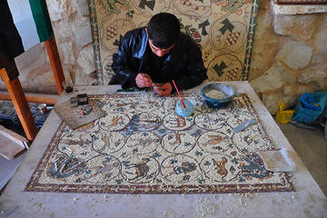 Private Tour: Full-Day Mosaic Tour with Mosaic Workshop Experience from Amman