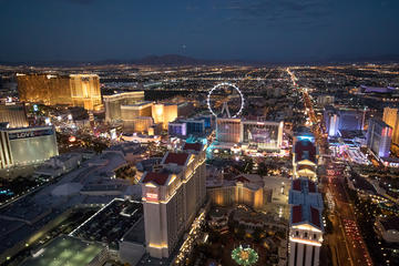 Las Vegas Private Helicopter Flight with Wine Tasting and Dinner