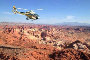 VIP luksus-helikoptertur over den...