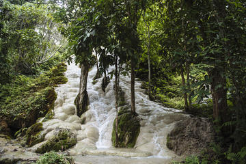 Small Group Sticky Waterfall and Chiangdao Cave Day Trip