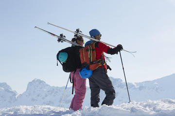 Ski Touring Guide in Bivio, Swiss Alps