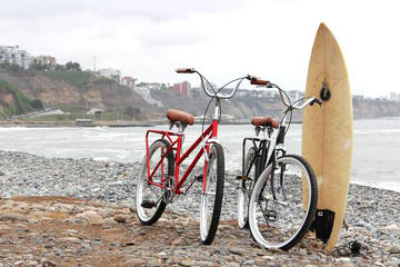 Surf Lesson plus Bike Rental in Lima