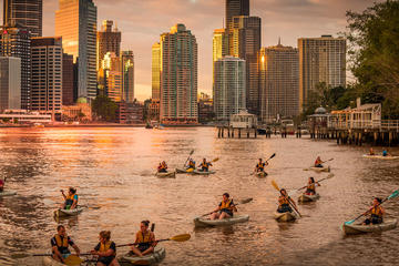 Sunday Sunset Kayak Tour with Dips and Drinks