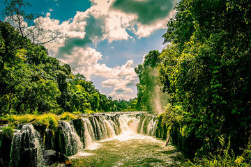 Pakse - Tad Phasuam - Tad fane or Tad Yeuang - Pakse or VV