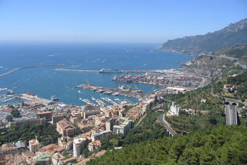 Pompeii and Amalfi Coast from the port of Salerno