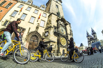 Small-Group Prague Bike Tour Including Old Town, Vltava River and Wenceslas Square