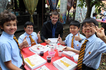Batik Coloring Workshop in Kuala Lumpur