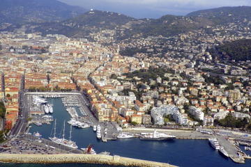 Nice Departure Transfer: Villefranche Port to Nice Airport