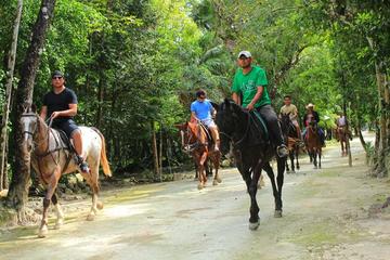 Horseback Riding Tour in the Tropical Jungle from Cancun and Riviera Maya