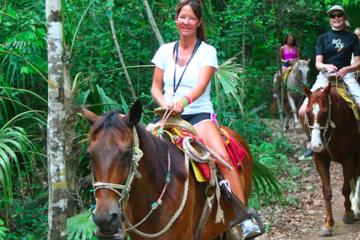Ziplining and Horseback Riding Experience from Cancun