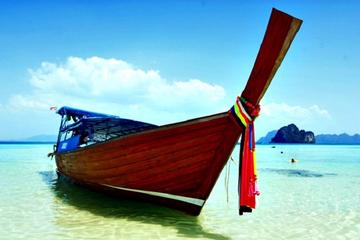 Half-Day Island-Hopping Tour by Long-Tail Boat from Koh Lanta Yai with Lunch