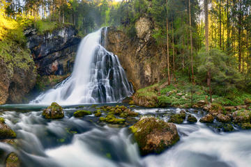 Werfen World's Largest Ice Caves and Golling Waterfalls Tour Including all Entrance Fees