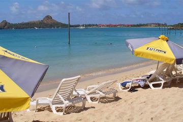 St Lucia Shore Excursion: Reduit Beach Shuttle Service
