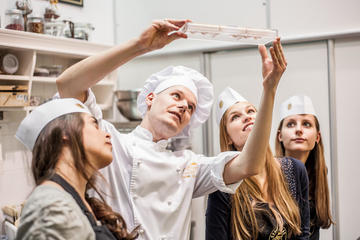 Chocolate manufacture experience and coffee break in Budapest