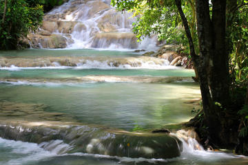 Martha Brae River Rafting and Dunn’s River Falls Tour from Ocho Rios