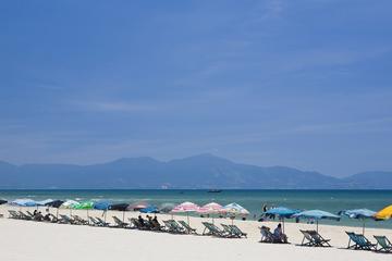 China beach and Marble village half day highlights tour from Chan May port