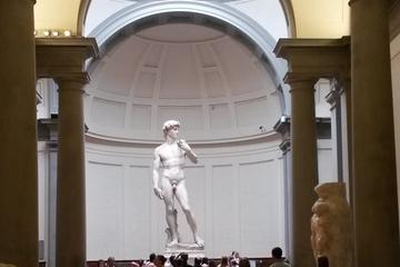 Florence Wonders Walking Tour with Accademia and Uffizi Guided Visits