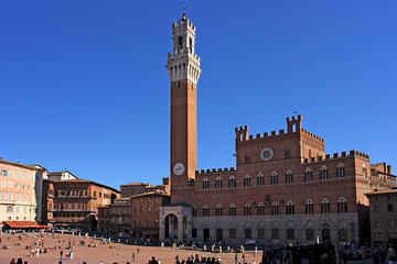 Siena San Gimignano, Monteriggioni and Chianti- Semi-Independent Tour with Guided Winery Visit and Wine Tasting