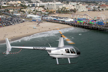 Los Angeles Beach Cities Helicopter Flight