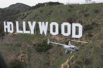 Los Angeles Shore Excursion: Pre- or Post-Cruise Hollywood Strip Helicopter Tour