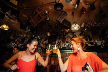 Small-Group Prague Hangover Walking Tour with Drinks and Burger
