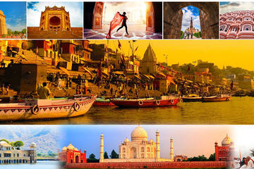 11 DAYS GOLDEN TRIANGLE & VARANASI WITH LUXURY ACCOMMODATION,INTERNAL FLIGHTS