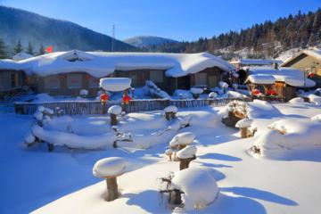 3-Day Private Trip To China Snow Town from Harbin with Hotel Accommodation