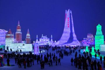 Harbin Group Day Tour: Ice and Snow World, Sun Island Snow Festival, Siberia Tiger Park