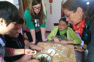 Dumpling cooking lesson in local family