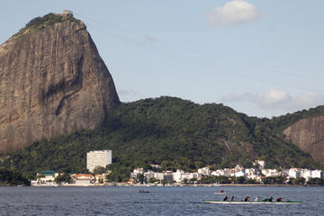 Rio de Janeiro Super Saver: Guanabara Bay Cruise with Barbecue Lunch, Christ the Redeemer and Selaron Steps by Van