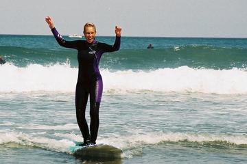 Lady Surfing