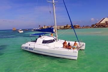 Cancun Catamaran Private Half Day Cruise Up to 25 people