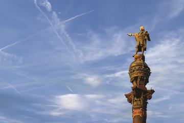 Columbus Monument Ticket with Upgrade Wine Tasting in Barcelona