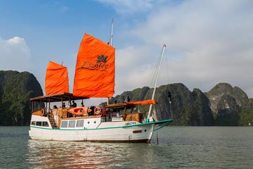 Full-Day Group Tour to Halong Bay on a Deluxe L'azalee Cruise from Hanoi
