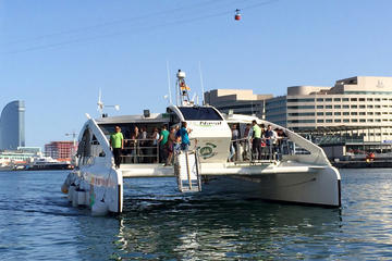 Port Vell and Barcelona Skyline Catamaran Cruise