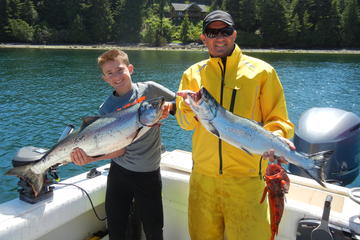 Private Salmon Fishing Charter from Vancouver for up to 4 people
