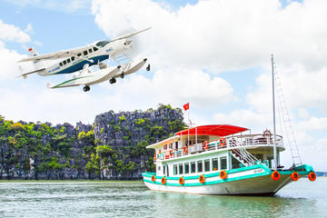 Luxury Tour: Halong Bay Seaplane and Cruise from Hanoi
