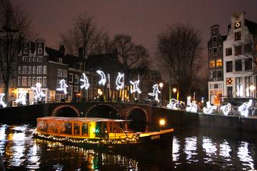 Amsterdam Light Festival Water Colors Cruise by Dutch Authentic Boat