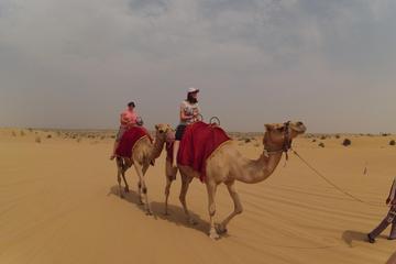 4X4 Morning Dubai Desert Safari with Camel riding