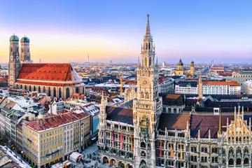 Tour à pied de la vieille ville de Munich
