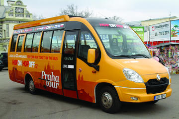 Hop on-Hop off Bus City tour: Down Town Line and Vysehrad Line and Cruise Tour