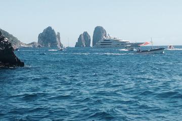 Day Trip from Rome: Capri Private VIP Boat Tour with Driver & Skipper
