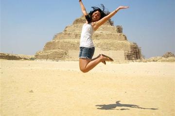 Day Tour to Giza Pyramids Memphis city Dahshur and Saqqara Pyramids