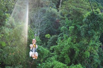 ATV Bike Tour, and Sky Line Zipline 20 Platforms with Buffet Lunch
